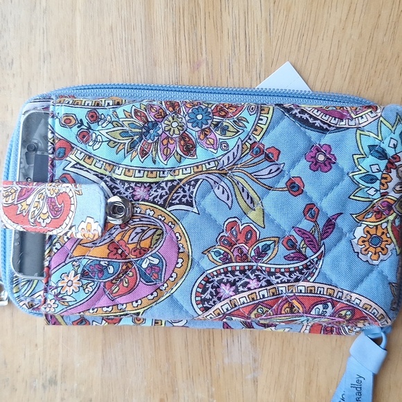 Vera Bradley Multicolor Paisley Wristlet - Picture 4 of 4